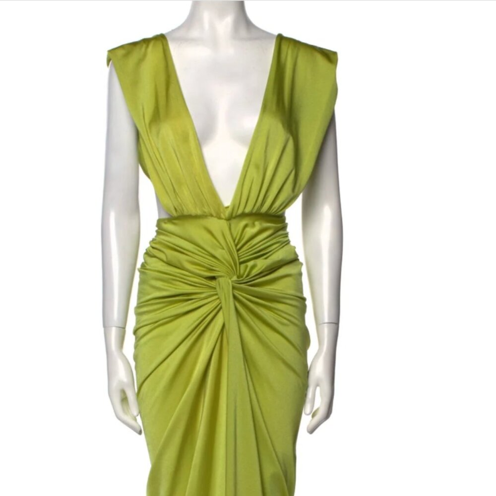 BAOBAB Plunge Neckline Long Dress